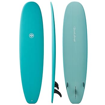 ビーチアクセス 8ft ソフトボード ミニロング フィン、リーシュ付き 公式】Standard ソフトボード 8'0” スカッシュテール ミニロング